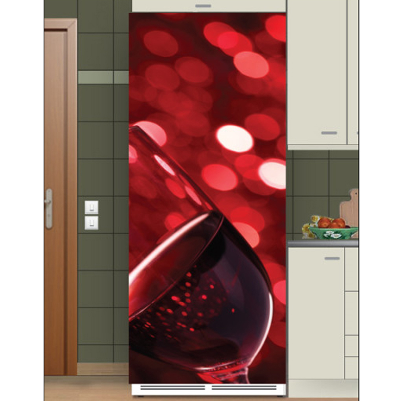 Αυτοκόλλητο ψυγείου Κόκκινο κρασί